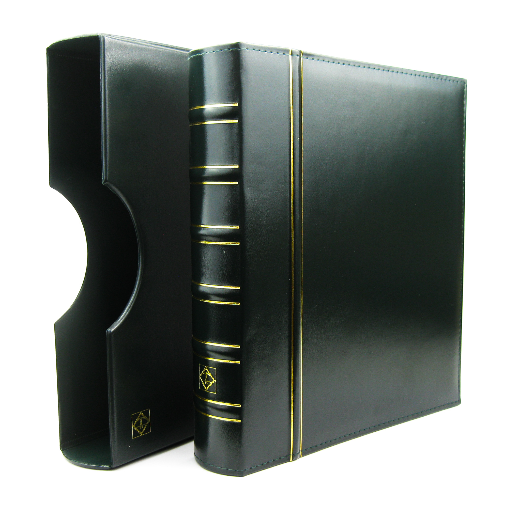 Album Klaser Na Mince Bankovky Známky Optima Classic Pouzdro Zelené