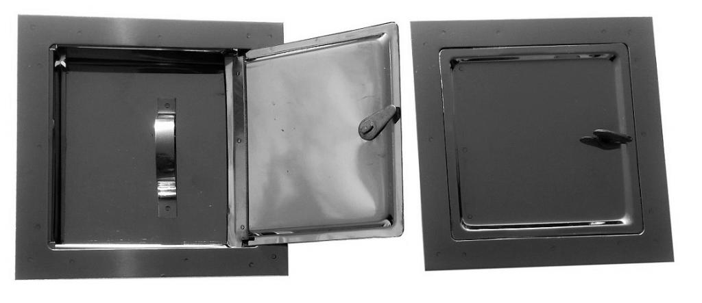 

Drzwiczki Kominowe Wyczystka 14x14 Nierdzewne Inox
