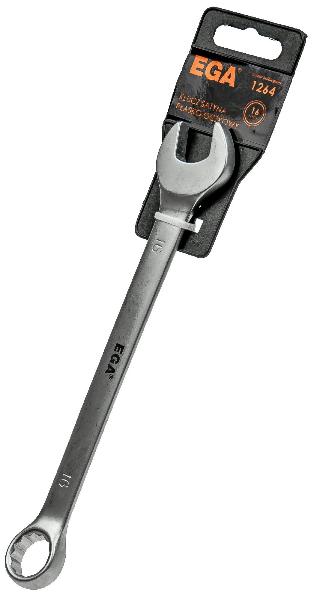 Klucz płasko-oczkowy satyna 10mm