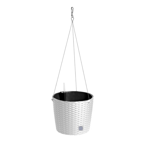 

Doniczka wisząca Nawadnianie Rattan 25,5xh22cm