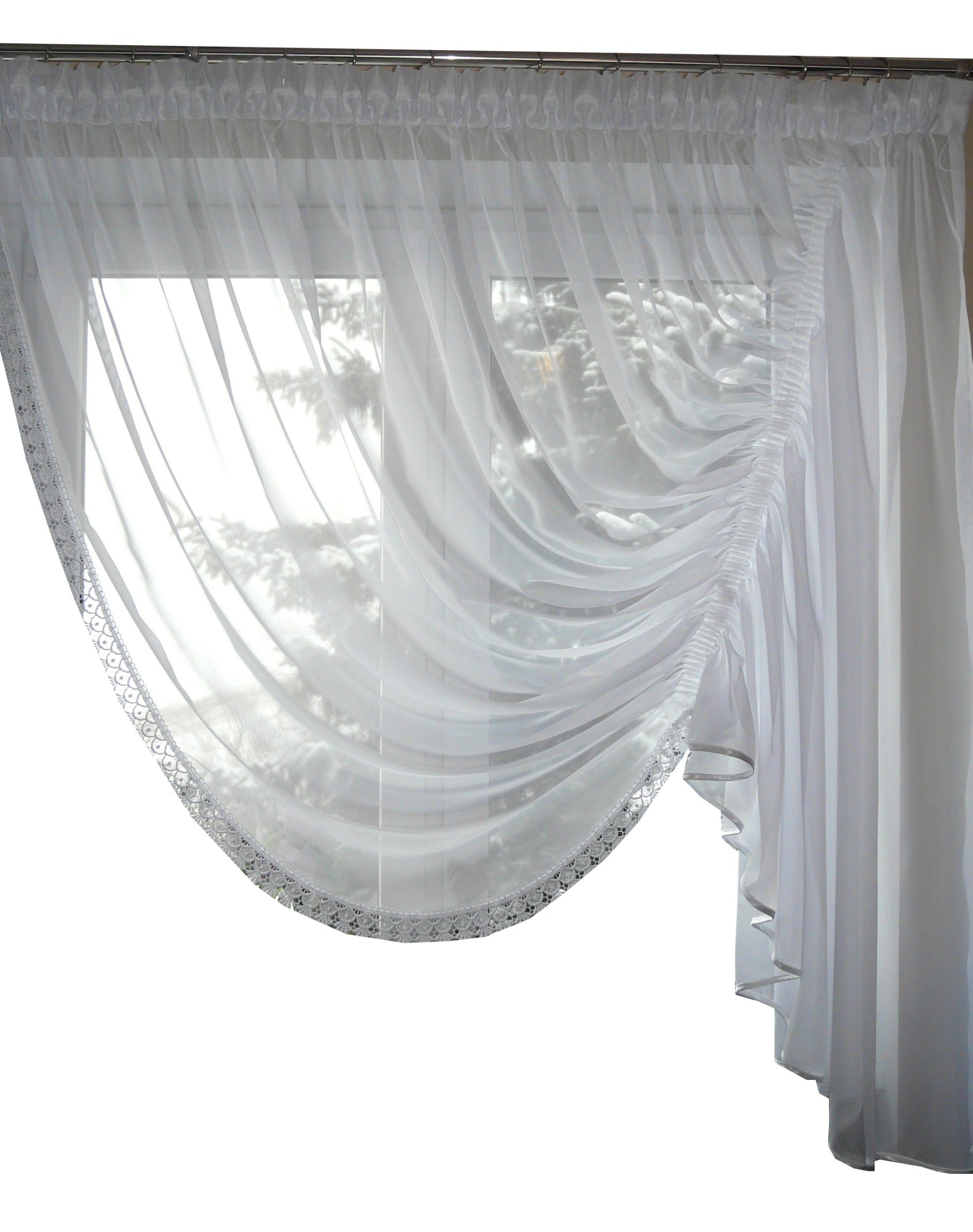 

Firanki Firany Woal Karnisz 1,5m 1,8m Gipiura