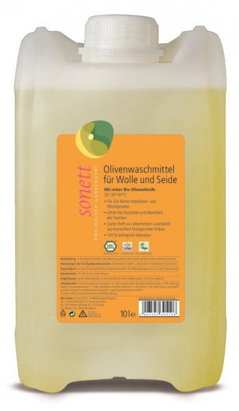 

Sonett Naturalny płyn do prania wełny jedwabiu 10L