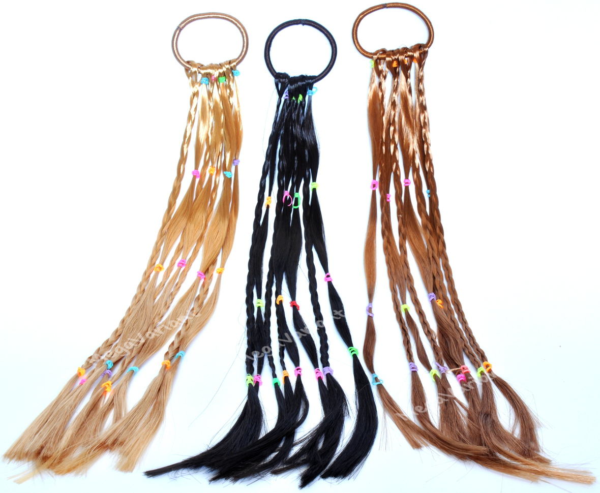 PERUKA WŁOSY KUCYK DOPINKA ANNA ELZA 35 CM Płeć Dziewczynki