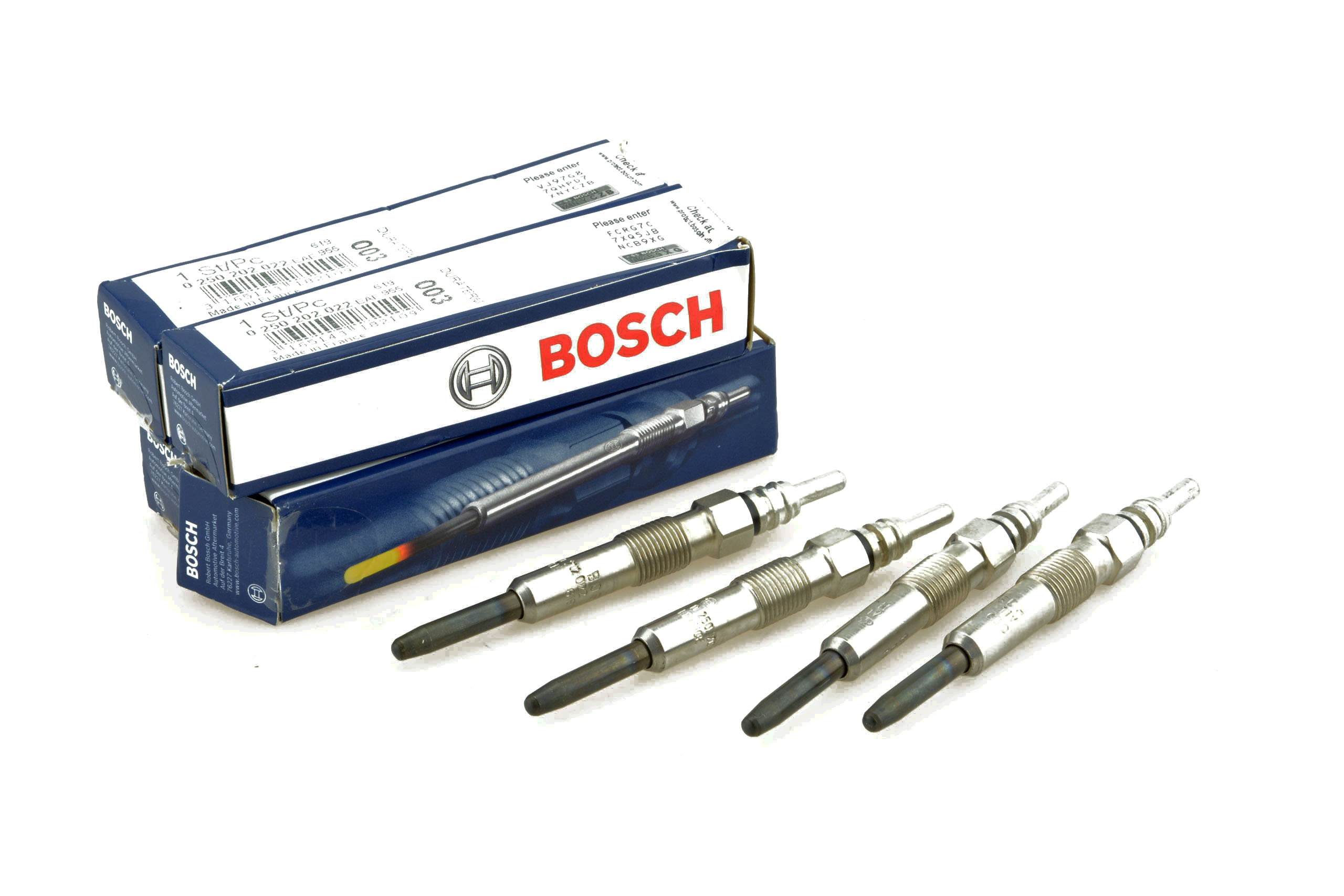 0 250 202 022 - BOSCH свечи накаливания для VW PASSAT B4 B5 1.9 TDI 4шт