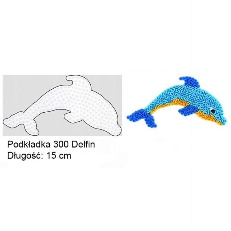

Hama 30009 Podkładki do Koralików Hama Midi Delfin
