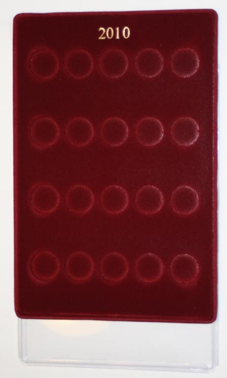 Paleta rocznikowa na monety 2 zł Gn 2010 rok