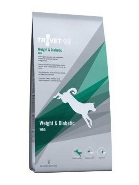 Levně Trovet Dog Wrd Weight & Diabetic 12,5 kg – nadváha cukrovka psů