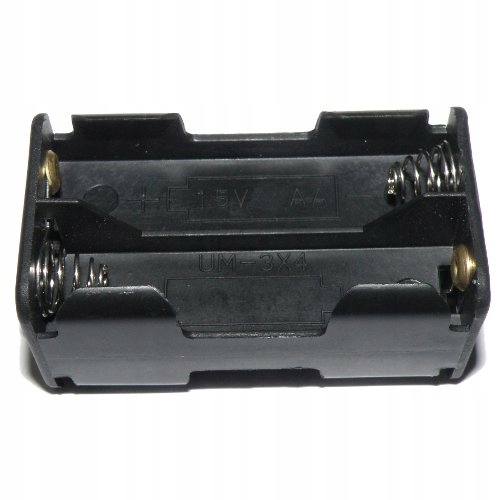 

Koszyk na baterie 4xAA 4xR6 kwadrat