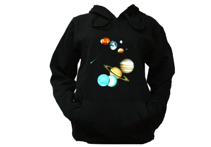 

Bluza Kaptur Kosmos Galaxy Planety Wzory