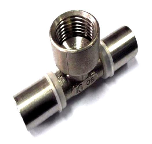 

Kisan trójnik zaprasowywany 16 x 1/2GW x16 ..170