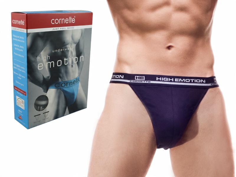 

Cornette Slipy Męskie Tanga High Emotion - r.M