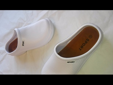 KROKSY KLAPKI DAMSKIE 41 ZAKRYTE LEKARSKIE WKŁADKA Rozmiar 41