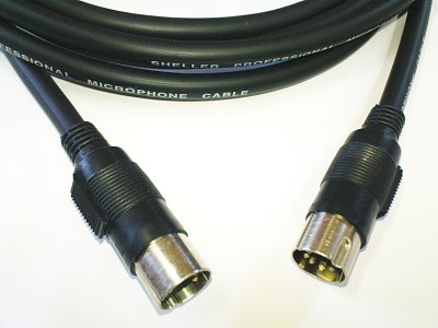 SHELLER kabel MIDI wtyki DIN5 / DIN5 2m