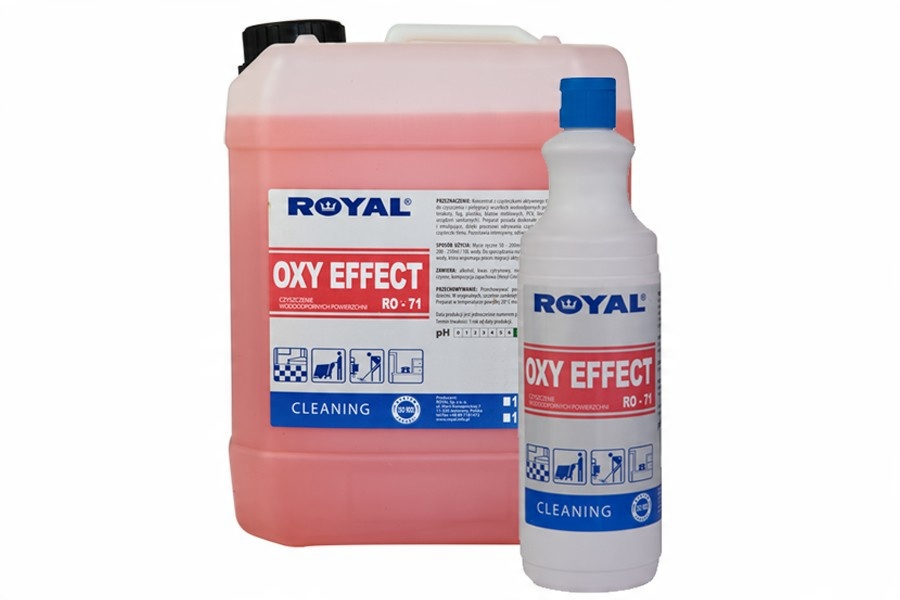

Royal Oxy Effect 5l podłogi, aktywny tlen, Cytrus