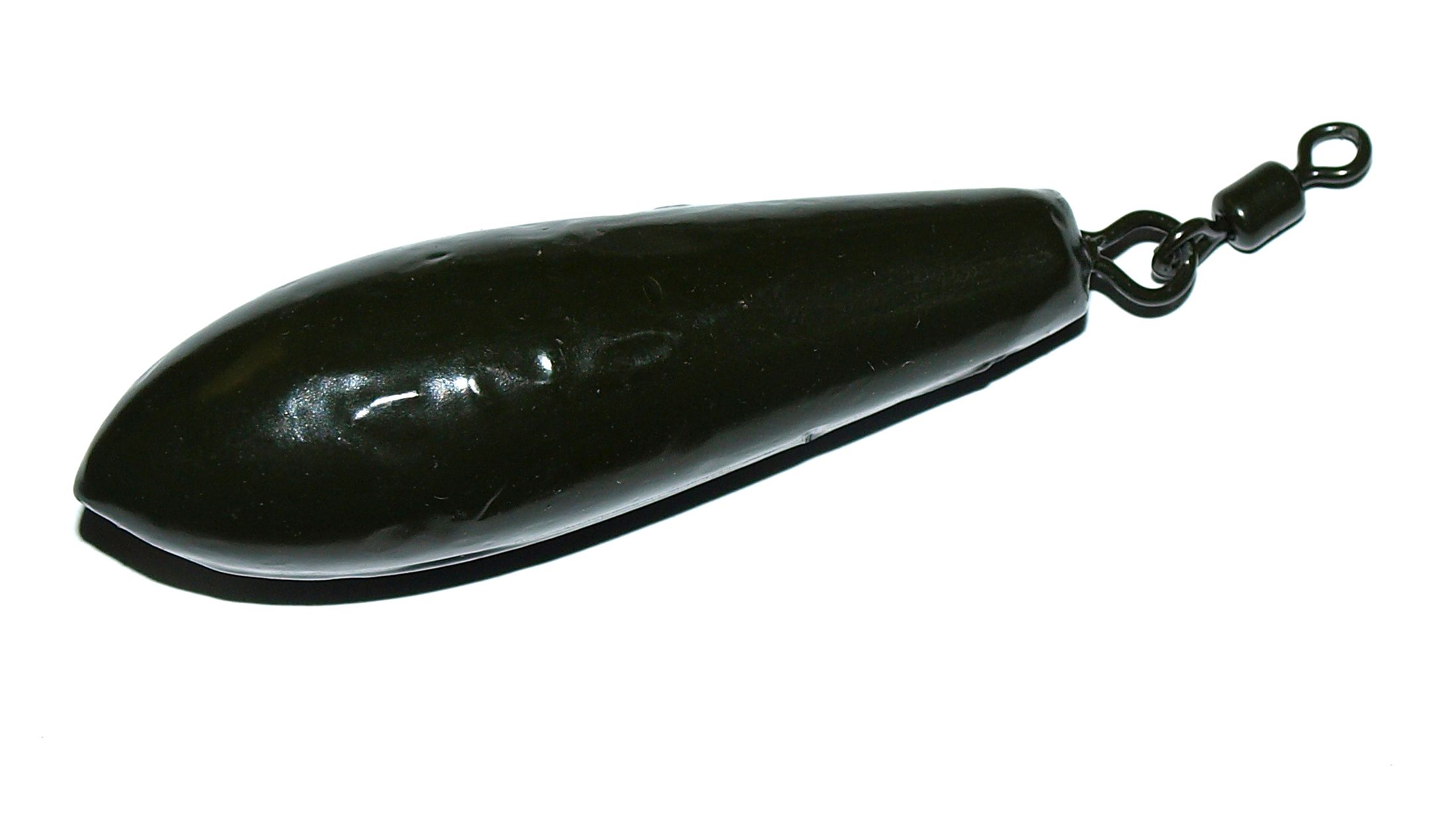 

Ciężarek gruntowy 120g, karpiowy z krętlikiem
