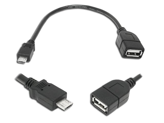 

Adapter przejściówka Micro Usb wtyk - Usb gniazdo