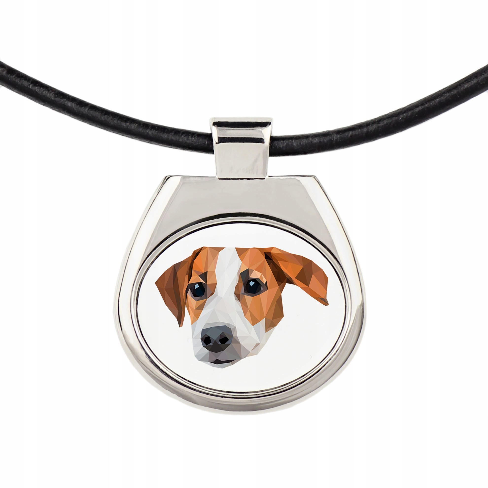 

Jack Russell Terrier Naszyjnik Pies geometryczny