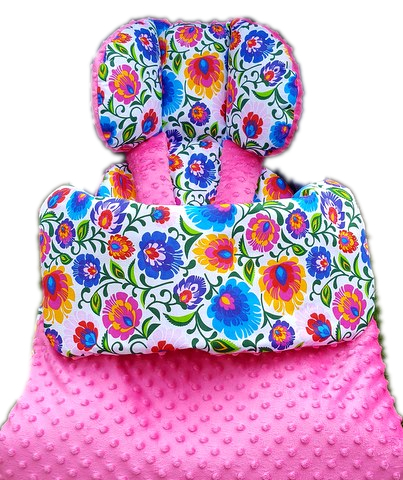 ЛЕТО/ЗИМА ВСТАВКА ДЛЯ КОЛЯСКИ MINKY+ОДЕЯЛО КОМПЛЕКТ