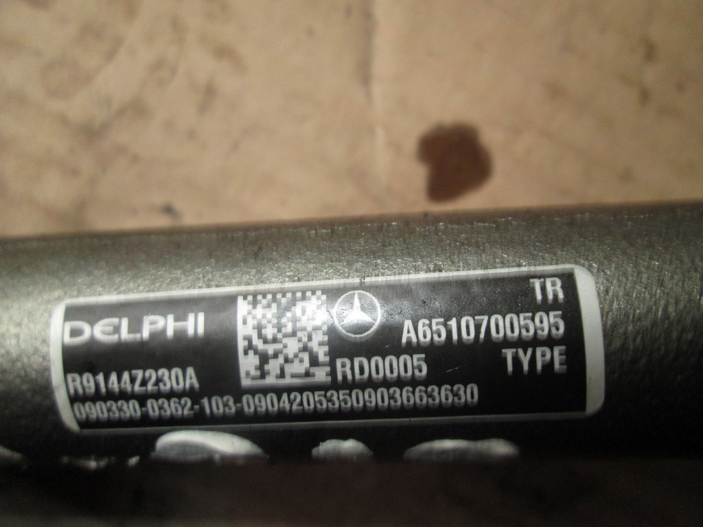 RAMPE INJECTION MERCEDES E-KLASA W212 2.5CDI A6510700595