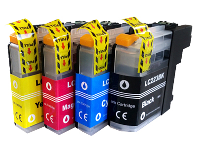 

4x Tusz Do Brother LC223 XL DCP-J4120DW DCP-J562DW