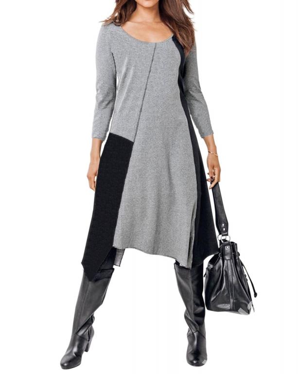 

Linia Plus Size Asymetryczna dzianina roz 42 - 58