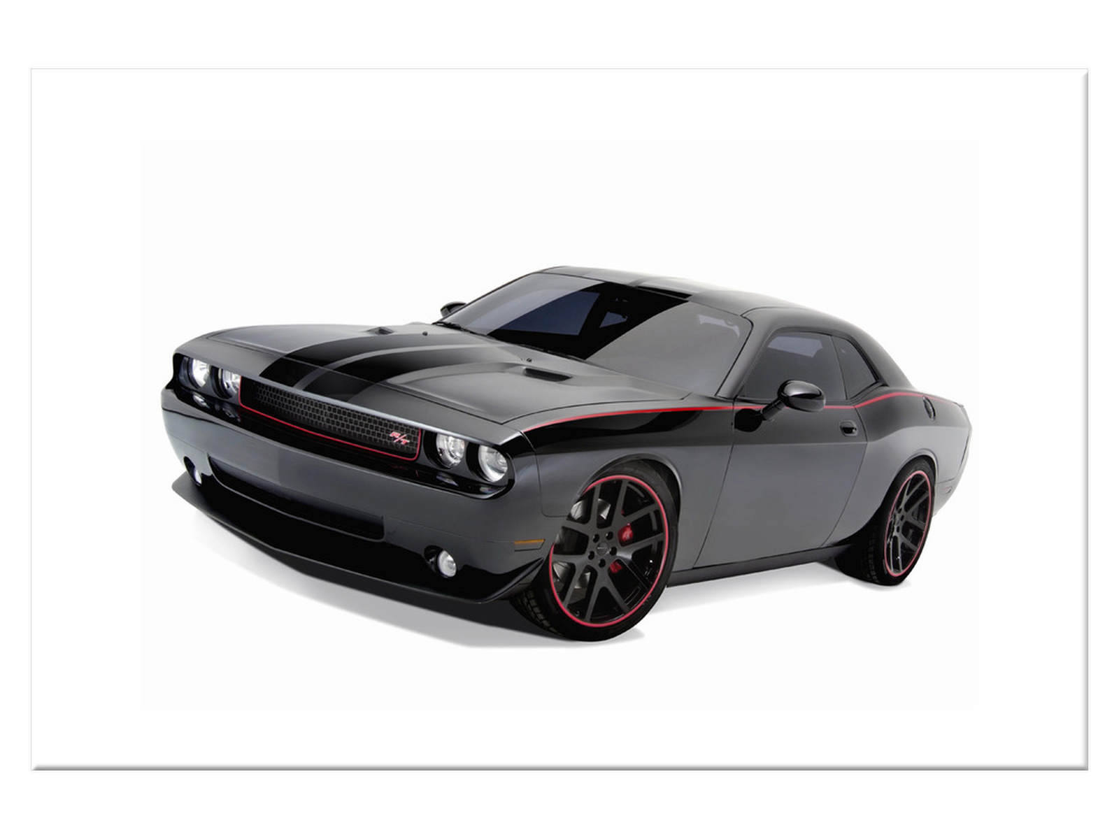 

Obraz Samochód Rt 120x80 dodge challenger blacktop