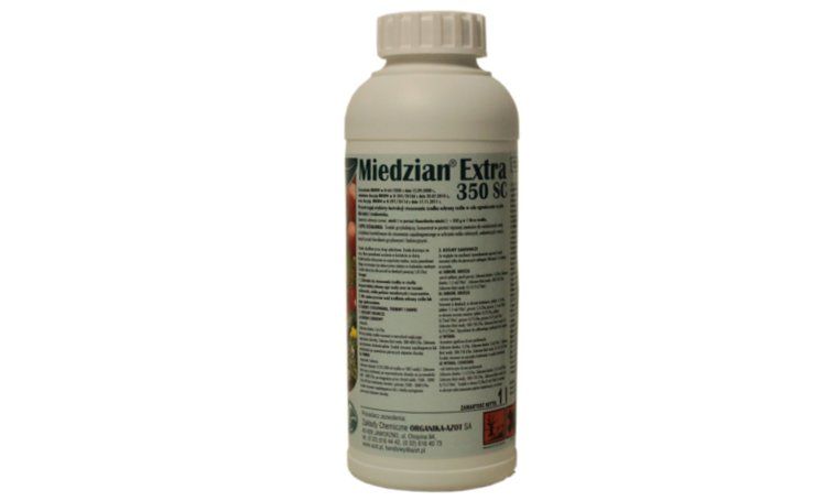 

Miedzian extra 350SC 1l grzybobójczy buraki jabłoń