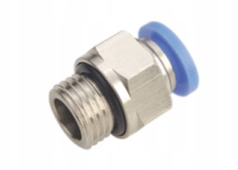 

Złącze wtykowe proste 6 mm 1/4'' Gz nikiel Nbr