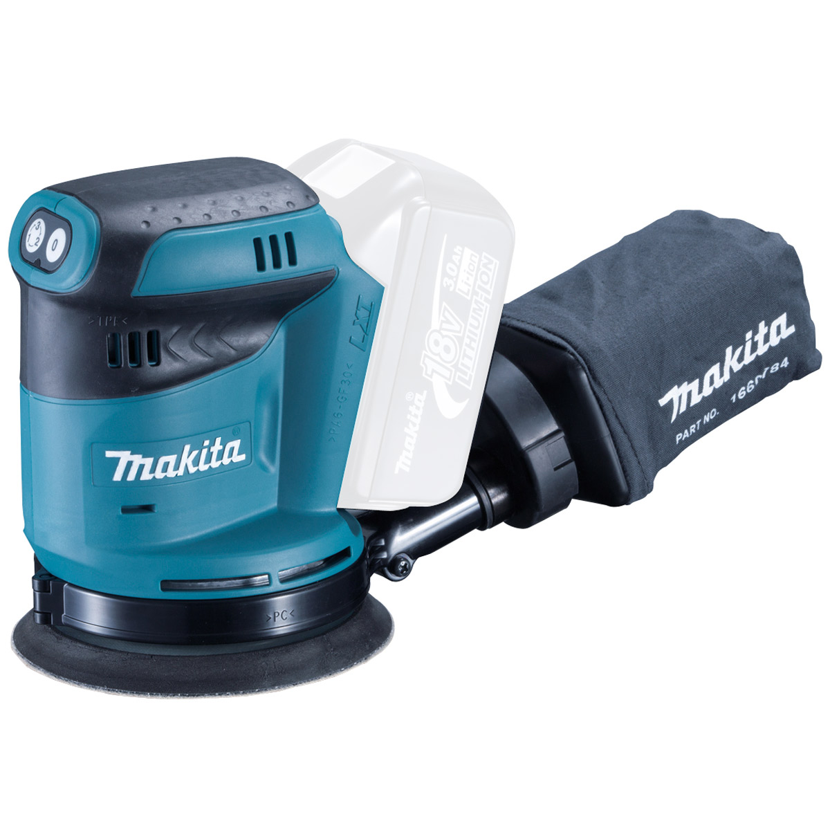 

Makita DBO180Z Szlifierka Mimośrodowa Oscylacyjna