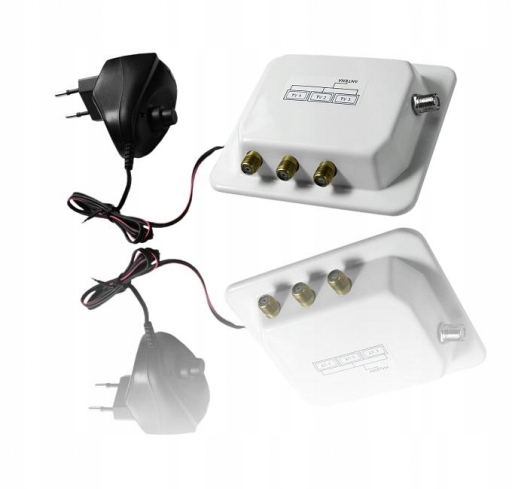 NAJMOCNIEJSZA ANTENA DVB-T MAXI 6 + ROZDZIELACZ FV Marka Inna