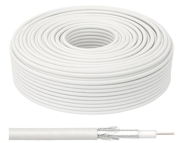

Kabel koncentryczny Cabletech (RG-6U-CU) 100% Mied