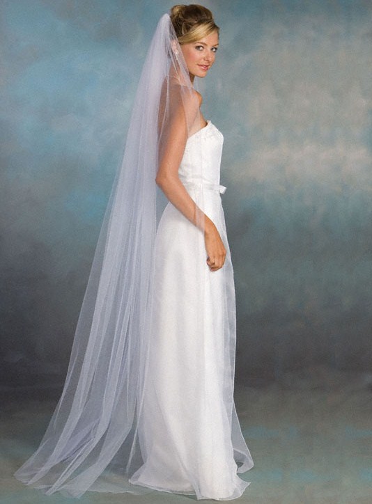 Весільна вуаль довгий туман 190 см Доставка48г вага продукту з упаковкою 1 кг