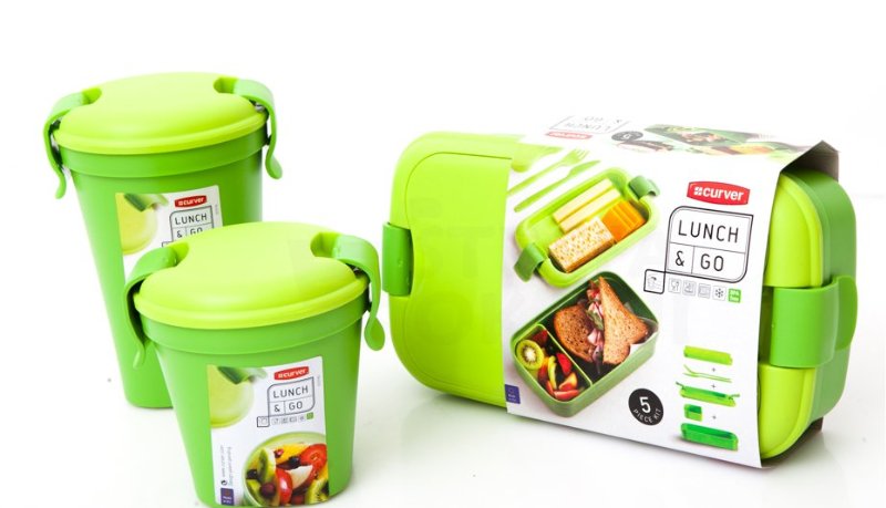 

Curver Pojemnik Na Żywność Lunch & Go Zielony