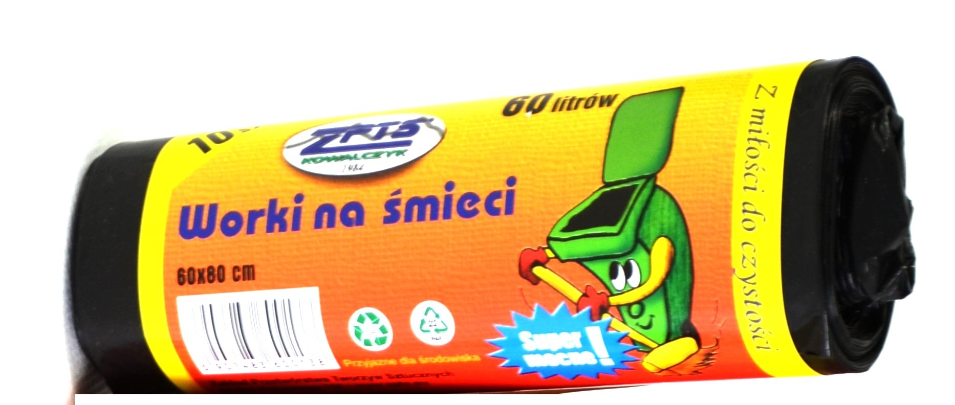 

Worki Do Kosza 60x80 czarne mocne Kosz 60L 10 Szt