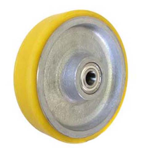 Kolečko pro pekařské žíně litina-polyuretan 260 mm 1000 kg