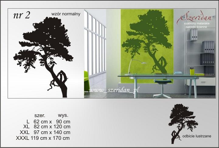 NAKLEJKI Ścienne NA ŚCIANĘ DRZEWA DRZEWO 90cm L Pomieszczenie biuro kuchnia pokój dziecięcy salon sypialnia inne pomieszczenie