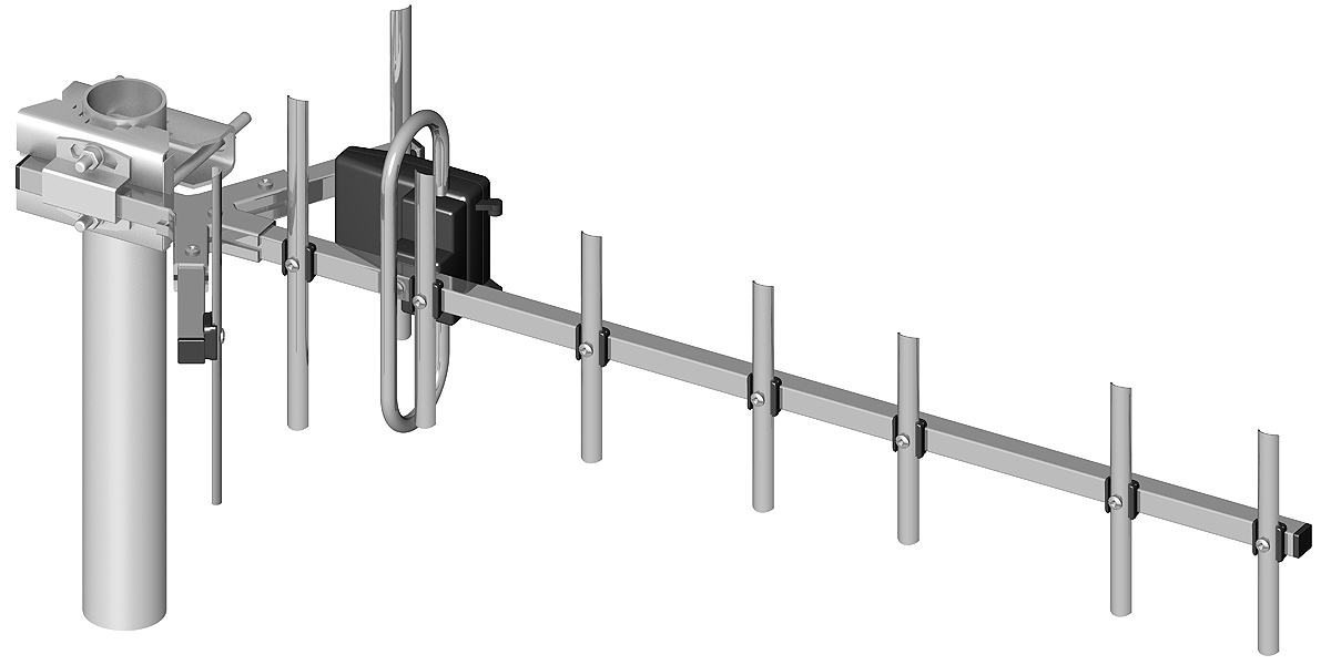 Фото - Антена для роутера Antena Gsm ATK-10/800-980 Przewód 10M Sma