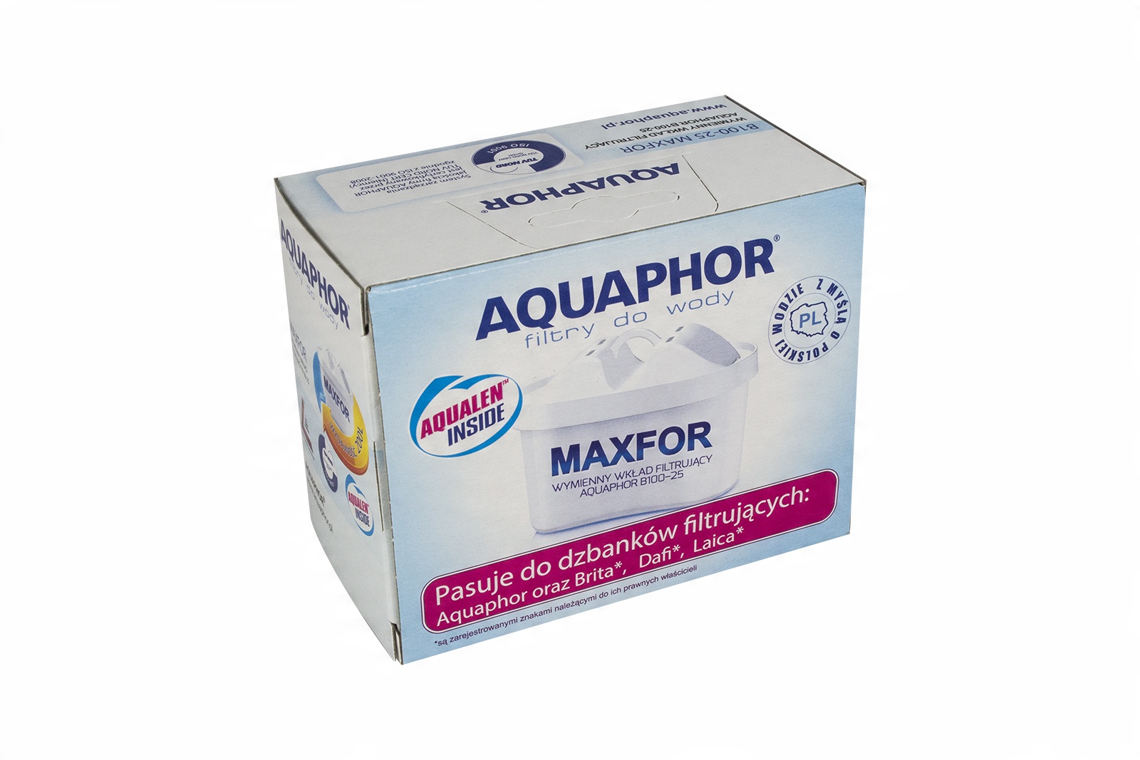

10x Filtr wody dzbanek Aquaphor Maxfor B100-25