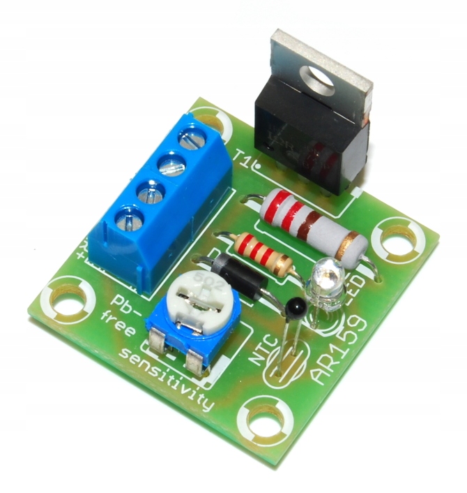 AR159 Regulator obrotów wentylatora 12V 1.5A kit Model AR159