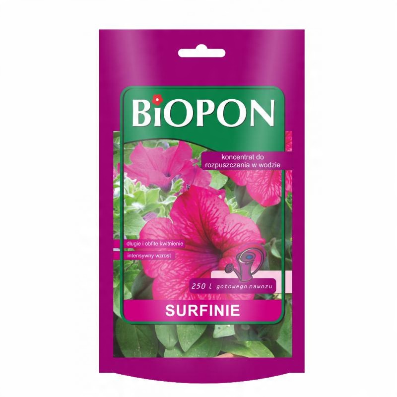 

Nawóz rozpuszczalny do surfini Biopon 250g