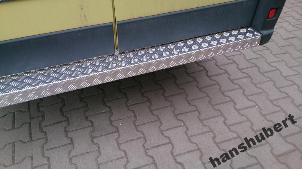 Zderzak tylny aluminiowy Boxer Ducato Jumper 2006+