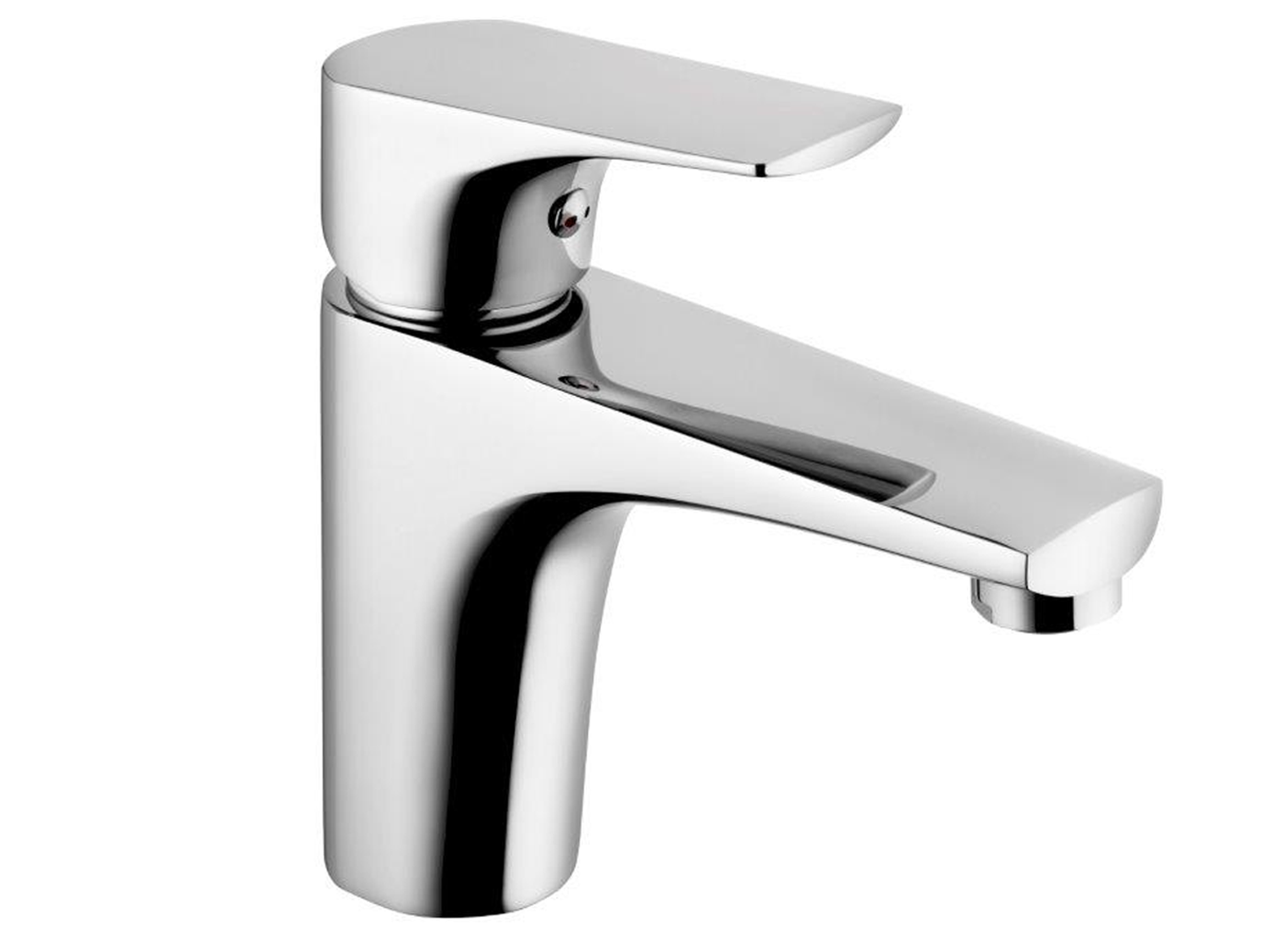 

Bateria Umywalkowa Stojąca Chrom Ceramiczna Wężyki