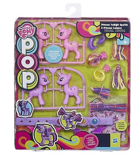 

My Little Pony Pop 2x Kucyk Twilight+cadance Delux