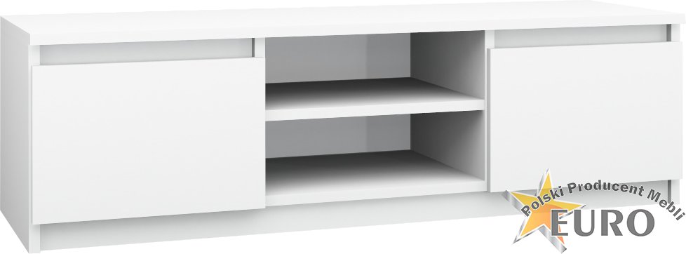 SZAFKA STOLIK RTV pod TELEWIZOR 120cm KOMODA BIAŁY Marka Inna