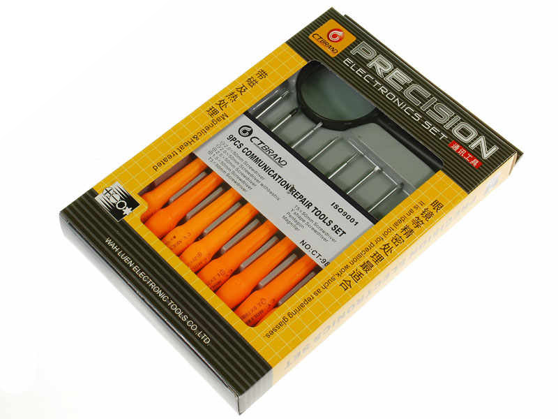 

Zestaw narzędzi Serwisowych CT-9822 9 Elementów