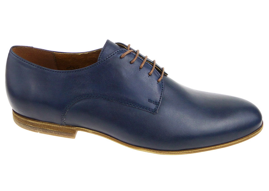 Conhpol buty wizytowe C-4135-S2 granat skóra 40