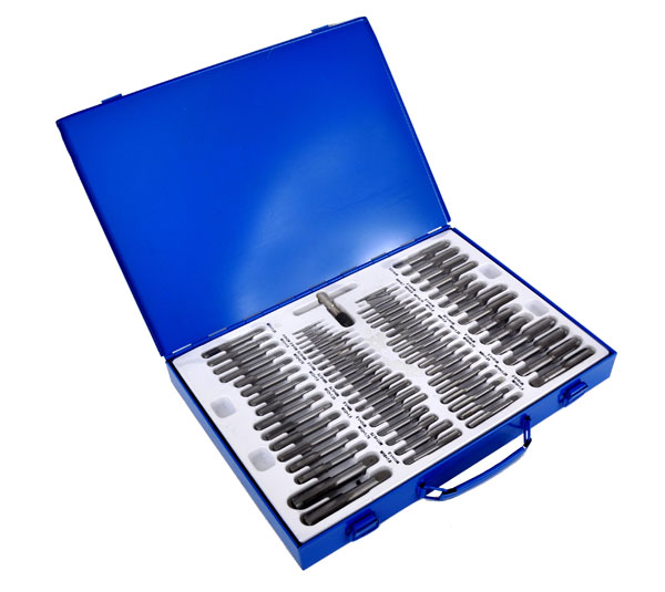 ZESTAW GWINTOWNIKÓW I NARZYNEK 110SZT GWINTOWNIKI Marka Geko