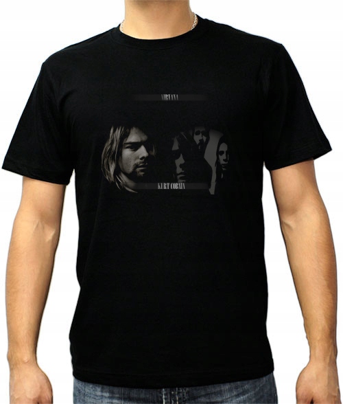 

Koszulka Ms.NIRVANA Kurt Cobain Koszulki T-shirt