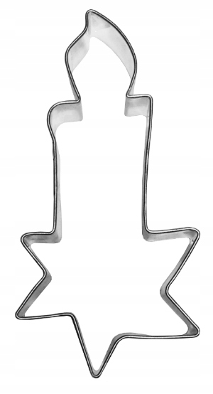 

Foremka Świeczka 8,7 cm wykrawacz do ciasteczek