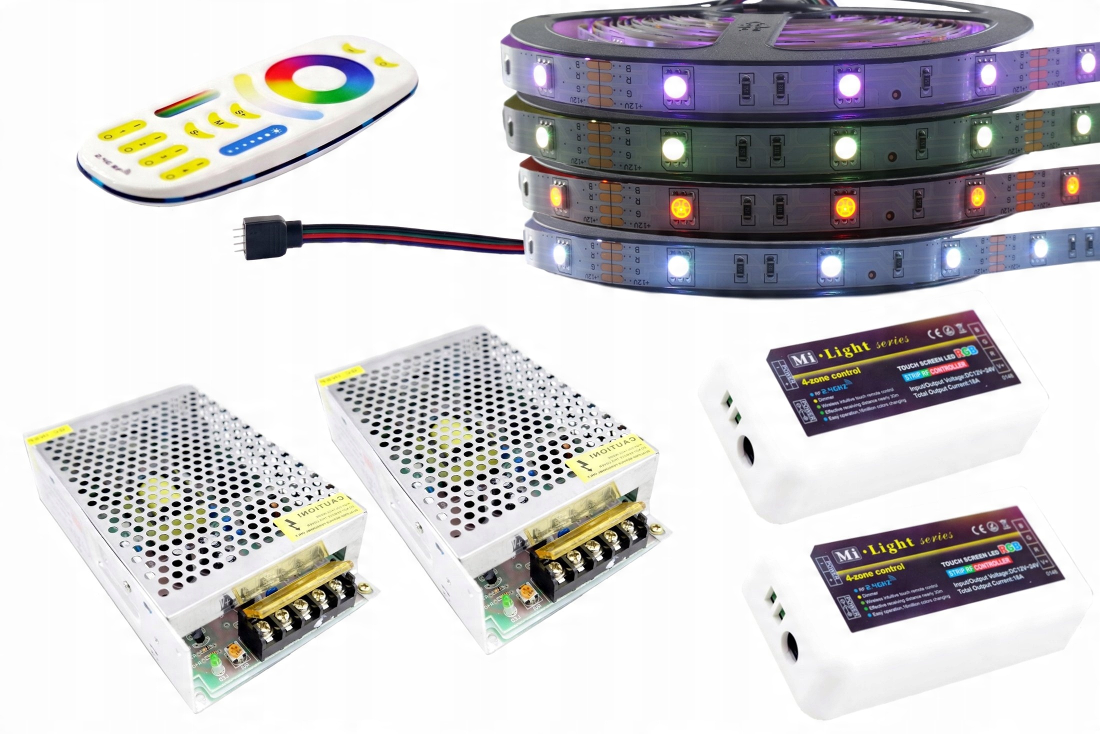 

Zestaw taśma Led Rgb 5050 Mi-Light Premium 4Z 20m